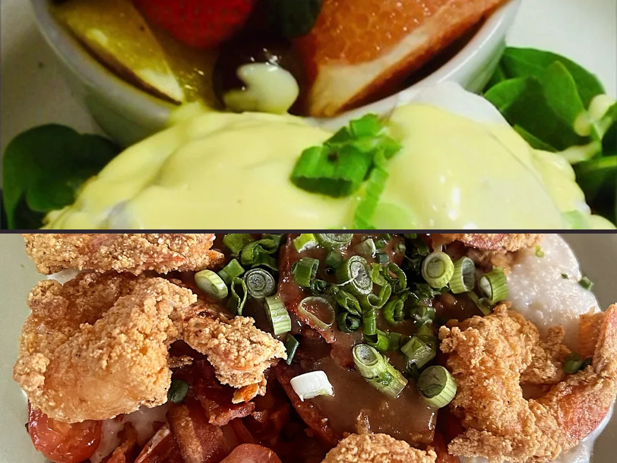 American restaurant space with a relaxed, local feel.